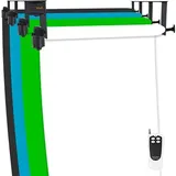 StudioKing Hintergrundsystem Electric B-4WE für 4 Rollen
