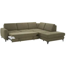Möbel Kraft Eckcouch 284 cm 2-Sitzer Grün