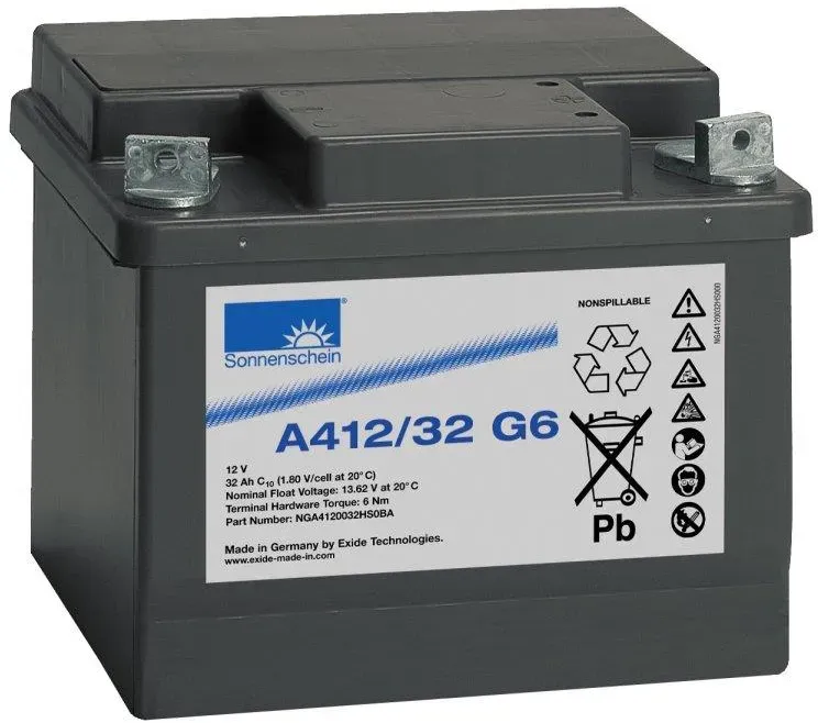 Exide Sonnenschein A412/32 G6 12V 32Ah dryfit Blei-Gel-Akku VRLA