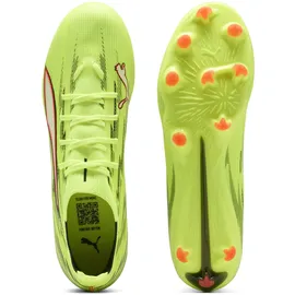 Puma Ultra 6 Match FG/AG Erwachsene yellow alert/black/silver/glowing red 40,5