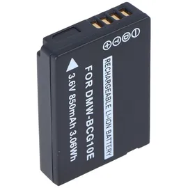 AccuCell Akku passend für Panasonic DMC-TZ10, DMW-BCG10, DMW-BCG10PP
