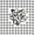 Relaxdays Geschenkschleifen 200er Set Silber