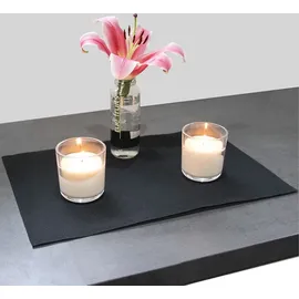FireMat Feuermatte 33 x 33 cm feuerfest Schwarz