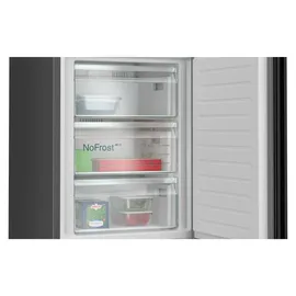 Siemens iQ300 KG39N2XAG Kühl-Gefrierkombination (363 l, 2030 mm hoch, Dark Inox)