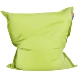 Beliani Sitzsackbezug FUZZY 180 cm 140 cm Limettengrün