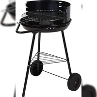 Bbq Holzkohlegrill Ø 40 schwarz