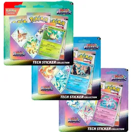 Pokémon Karmesin & Purpur Prismatische Entwicklungen Tech Sticker Kollektion
