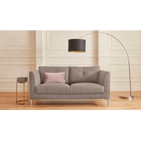 Guido Maria Kretschmer Home&Living 2-Sitzer Chilltime, mit eleganter Kreuznaht in den Rückenkissen, Breite 167 cm beige