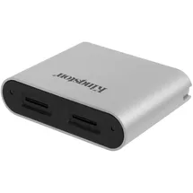 Kingston Workflow microSD Reader Dual-Slot-Cardreader, USB-C 3.0 [Buchse] (WFS-SDC)