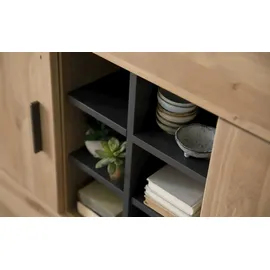 Woodford Highboard 104 x 125 x 37 cm mehrfarbig