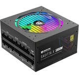 Nfortec - SAGITTA X Netzteil 1000W Full Modular ATX 80+ Gold, 120mm ARGB Lüfter, Farb- und Lichteffekte, PCIE 5.0, Schwarz