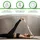 BACKLAxx Backlaxx® Yogagurt aus 100% Baumwolle – Asana Belt mit Metall-Schiebeschnalle Yoga Gurt 1 St