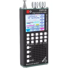Focket Vollband-Radio 2,4 Zoll Farb Touchscreen