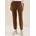 Lederimitathose Comfort Fit Braun XL