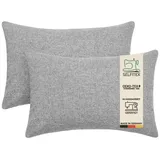 Selfitex Dekokissen 40 x 60 cm Grau