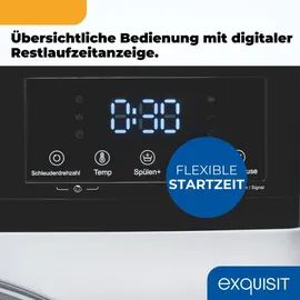 Exquisit WA8014-370A Waschmaschine (8 kg, 1400 U/min)