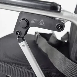 Antar Elektrischer Rollstuhl AT52305 zusammenklappbar schwarz