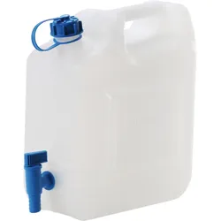 Wasserkanister ECO mit Ablasshahn -  415 / 830 / 440 - natur
