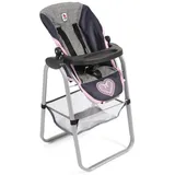 Bayer Chic 2000 Puppenhochstuhl Melange grau-navy