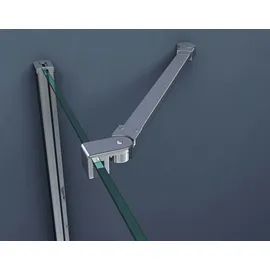 doporro Eck-Duschkabine Eckdusche 75x110x190cm Glasdusche ESG-Sicherheitsglas Klarglas inkl. Easy-Clean-Beschichtung - Transparent