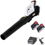 Ikra mogatec Akku Axial-Laubbläser ICB 20 inkl. 2 x 2,0 Ah + Schnellladegerät