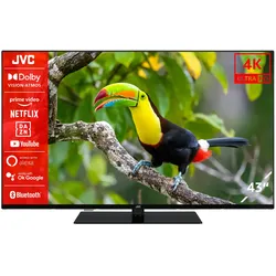 JVC LT-43VU6355 43 Zoll Fernseher / Smart TV (4K Ultra HD, HDR Dolby Vision, Triple-Tuner, Dolby Atmos)