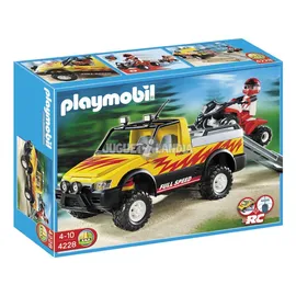 Playmobil Sports & Action Pick-Up mit Racing Quad 4228