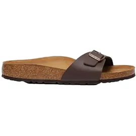 Birkenstock Madrid Birko-Flor schmal dunkelbraun 37
