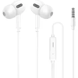 COFI WEKOME YA11 - Kabelgebundene HiFi-Kopfhörer mit 3,5-mm-Klinke (Weiß)