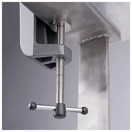 Bernstein Schraubstock Aluminium 50 mm blau