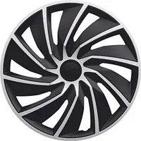 kh Teile Radkappen 16 Zoll Turbo schwarz/Silber 16" 2-Fach lackiert Radzierblenden 4er Set komplett