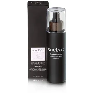 OOLABOO Skin Superb Organic Spray-On Bronzer, 200 ml