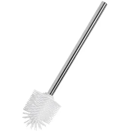 Wenko WC-Bürste Edelstahl/Silikonkopf Weiß/Silber