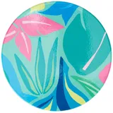 Maxwell & Williams DU0428 Be Fierce Keramikuntersetzer mit Unterseite aus Kork, Mehrfarbig