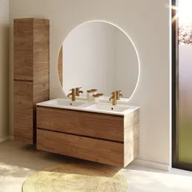 Riho Spring-Up Hochschrank 2-türig Eiche