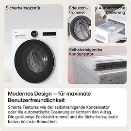 LG X-Serie HPWD116A Waschtrockner (6 kg / 11 kg, 1350 U/min)