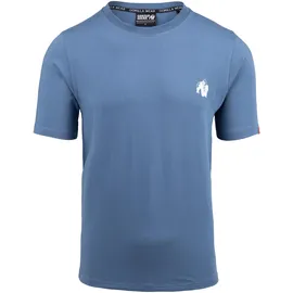 Gorilla Wear Warren T-Shirt blau XXL