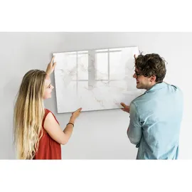 Tulup Magnettafel 100 x 70 cm Weiß