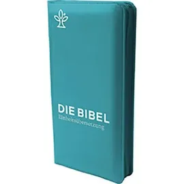 Katholisches Bibelwerk Die Bibel. Taschenausgabe verde mit Reißverschluss