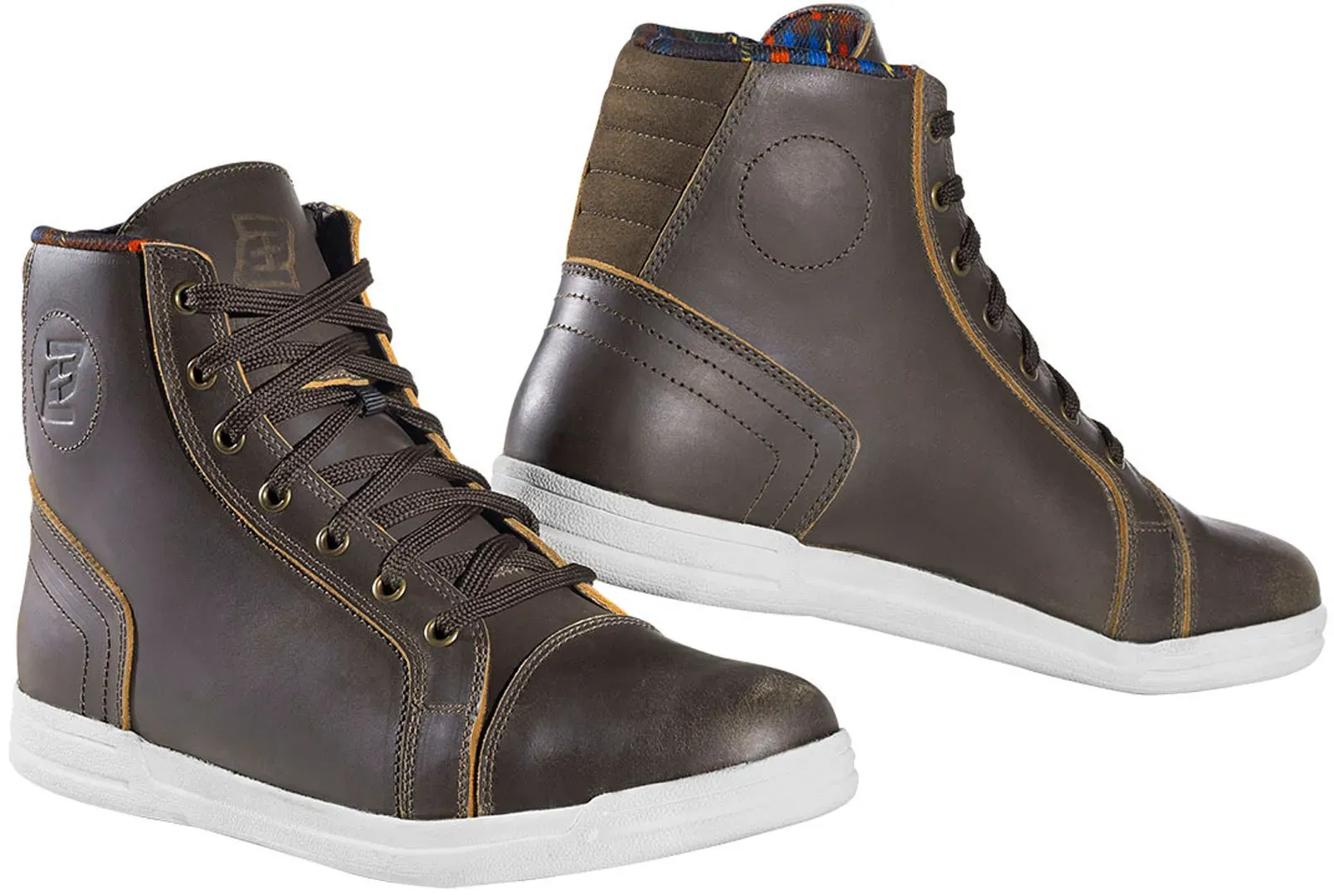Bogotto Streetbiker Motorschoenen, bruin, 36 Voorvrouw