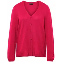 GOLDNER Kaschmirstrickjacke mit V-Ausschnitt Pink 24