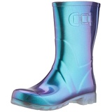 Beck Damen Glossy Gummistiefel, Türkis