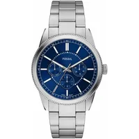 Fossil Herren Analog Quarz Uhr mit Edelstahl Armband FS6134