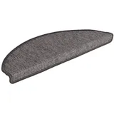 vidaXL Stufenmatten Selbstklebend 15 Stk. Grau und Beige 65x21x4 cm