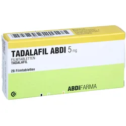 Tadalafil Abdi 5 mg Filmtabletten 28 St