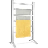 Costway Handtuchwärmer 2 in 1 Aluminium 100W