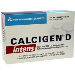 Calcigen D Intens 1000 mg/880 I.E. 48 St