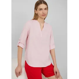 s.Oliver Leinenmix-Bluse mit Turn-up Rosa XS