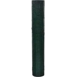 vidaXL Drahtzaun für Hühner 10 x 1 m Grün
