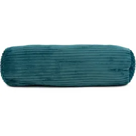 Gözze Kissenrolle Cord Optik 70 x 22 cm Petrol